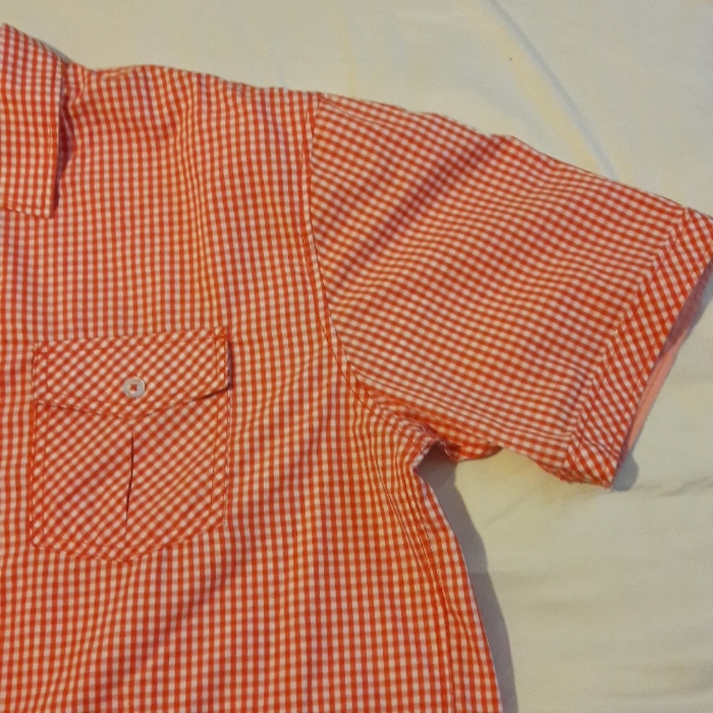 Men's Michael Brandon checkered button down shirt - Picture 6 of 7